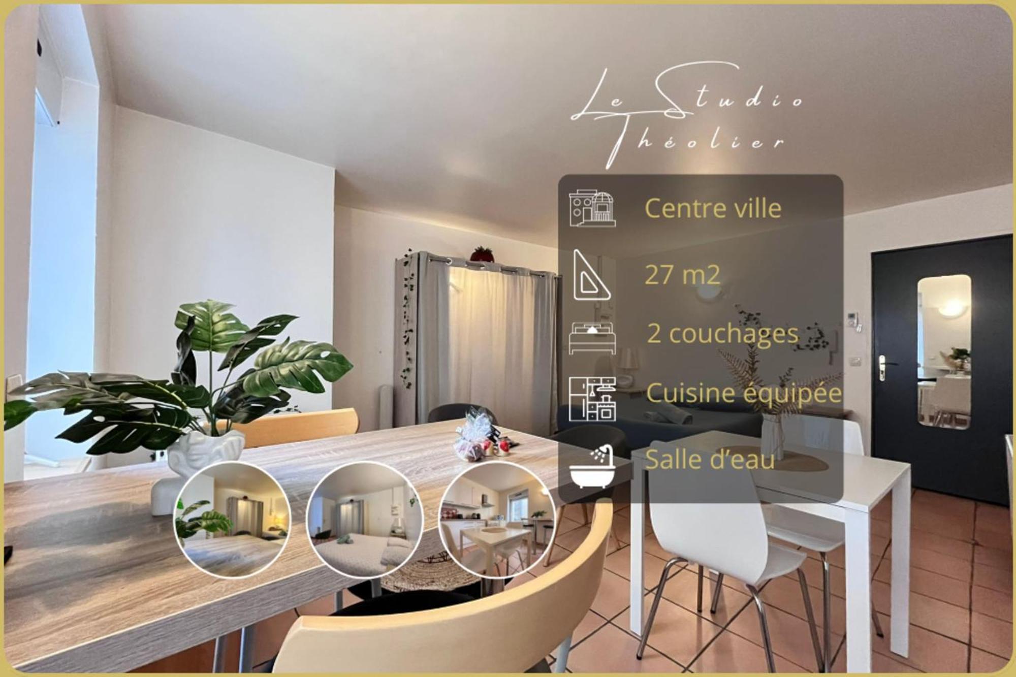 Le Studio Theolier Downtown - Close To Pedestrian Street Tournon-sur-Rhone Exteriör bild